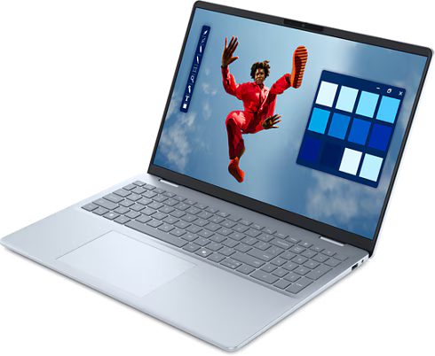 Dell 16 Plus laptop with a sleek aluminum chassis