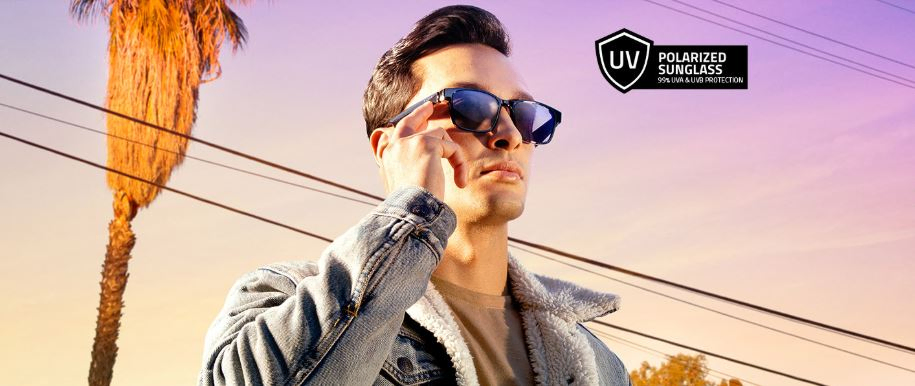 Razer Anzu Smart Glasses | Blue Light & Polarized Sunglass Lenses for Enhanced Eye Protection