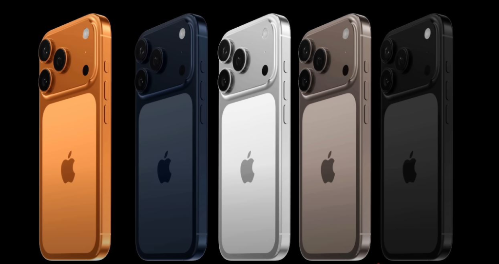 iphone 17 pro max colors